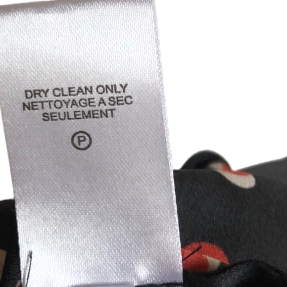 Tommy Hilfiger Dress Size 12 Sleeveless Polka Dot Black Red and White - Picture 13 of 15